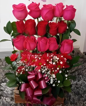 Escalera por 15 rosas R23